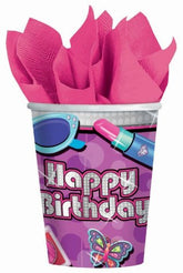 Glitzy Girl 9 Oz. Cup - 8/Pkg.